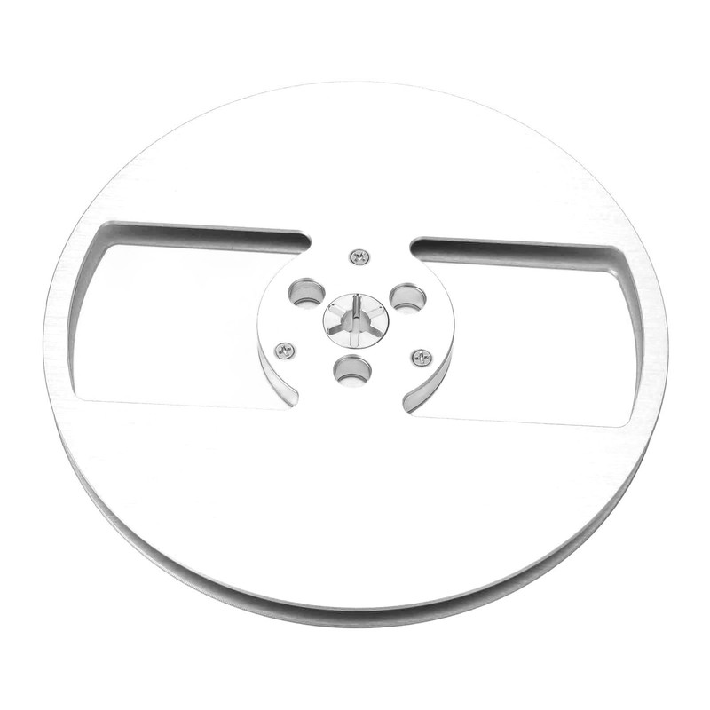 1/4 7 Inch Empty Reel Aluminum Alloy 2 Hole Opening
