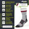 Alvada Merino Wool Hiking Socks Thermal Warm Crew Winter Boot