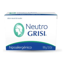 Grisi, Jabón En Barra Neutro, 100g                                                                                                                    