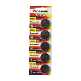 Panasonic PANASONIC-CR2450 620mAh 3V Lithium Primary Coin Cell Battery
