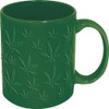 ICUP Stonerware Embossed Leaf Pattern 18oz Ceramic Mug