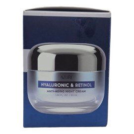 Azure Crema Noche Anti-edad: Retinol, Hialurónico, Firmeza
