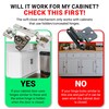 5 Pack Rok Hardware Soft Close Damper for Cabinet Doors/Compact/SoftClose