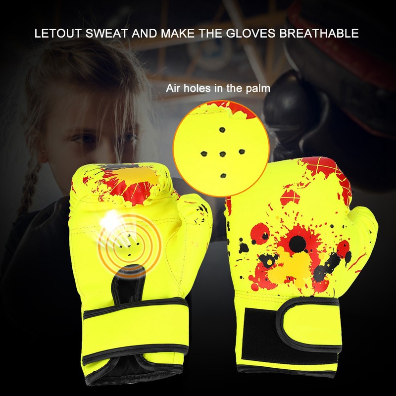 Baby Girls Boys Children Boxing Gloves Punch Training Kids Fight