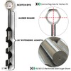 MinliGUY Hand Auger Wood Drill, Upgrade Welds Bushcraft Auger w/