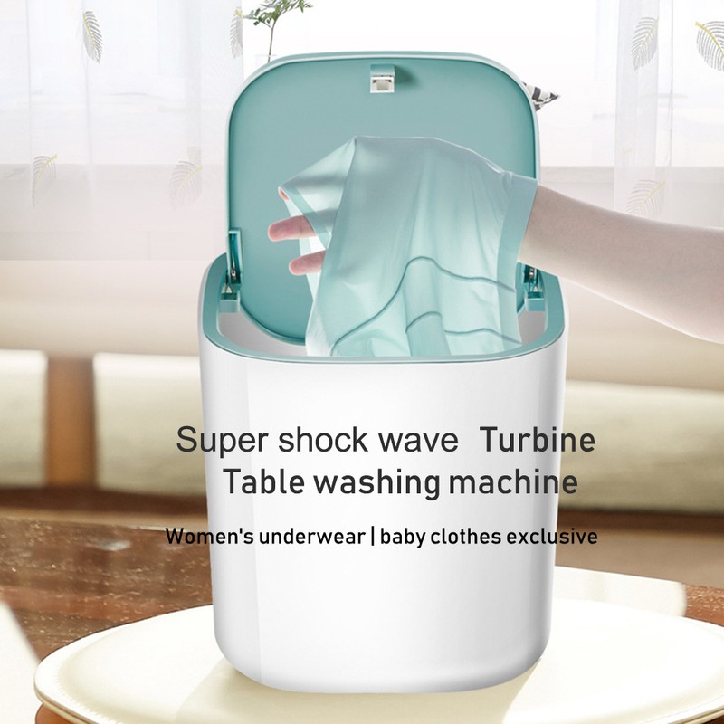 Ultrasonic Turbine Washing Machine Mini Turbo Portable Washing Machine for