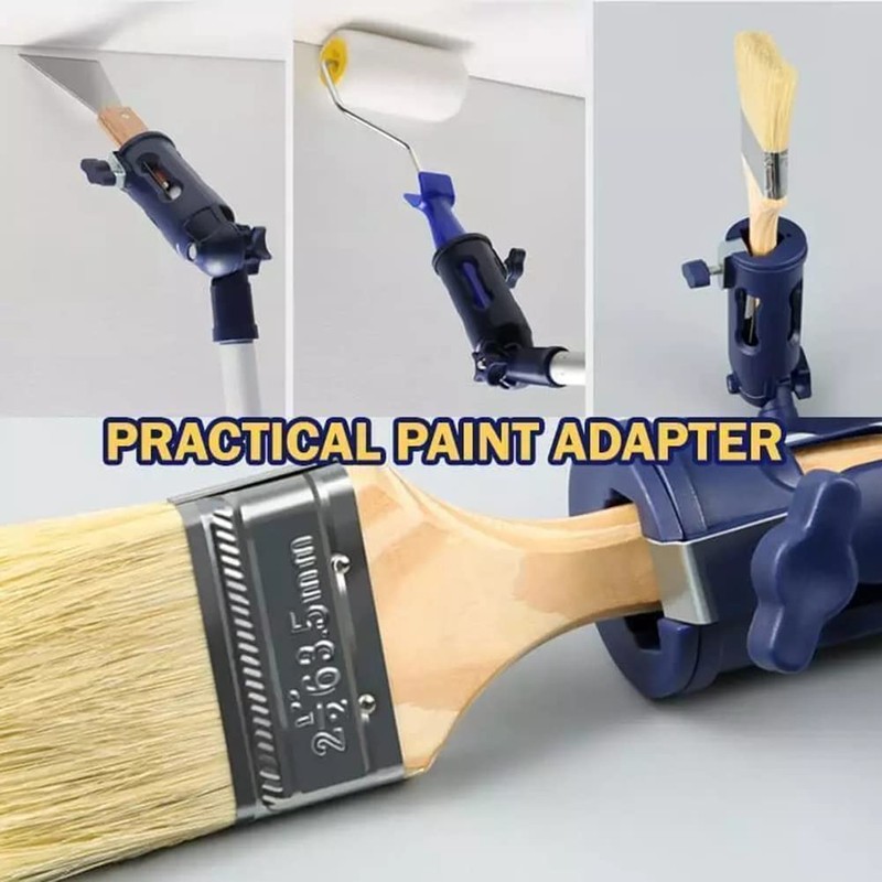 RANJOVER Flexible Paint Brush Extender Multi-Angle Portable Paint Roller Extension