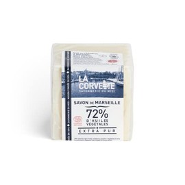 La Corvette | Jabón Orgánico Extra Puro Envuelto en Cubo Hipoalergenico, Hecho 100% de Aceites Vegetales Puros, Sin Parabenos, 200 g.