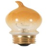 Satco S3243 120V Turn Tip Candelabra Base 7.5-Watt CA5 Incandescent