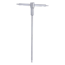 sourcing map Sliding T-Handle Hex Key Wrench Set 2mm/2.5mm/3mm Metric 3-Way Free Sliding Handle Sleeves for Home Repair