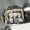Ita Bag Pin Display Backpack with Insert Canvas Single Shoulder