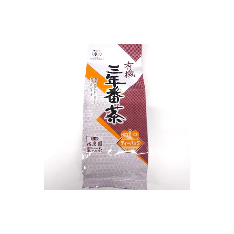 Harimaen Tea Organic 3 Years Bancha Tea Bag 24P Set