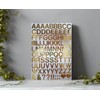 98 Golden Letters and Signs, 2.5 cm High in High-Quality