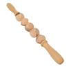 Fascia Massage Roller Meridian Dredgin Wooden Scraping Rods with 5pcs