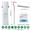 Boundless Voyage 8 Pieces Titanium Alloy Camping Pegs Ultralight Heavy