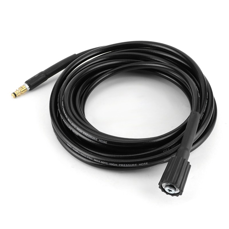 40MPa/5800PSI Auto Washer Hose High Pressure Water Cleaning Rubber Pipe