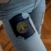 Celtic Tree of Life Spiritual Symbol Patch, Embroidered Iron-on/Sew-on Applique
