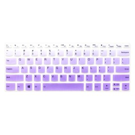 Keyboard Cover Compatible for Lenovo Flex 5 5i 14" 2-in-1 Laptop, Lenovo Yoga 5i 7i 9i 14", ideapad Slim 5i 7 14", Idepad S540 14", ThinkBook 14 G2 G3 Gen, ThinkBook 14s Yoga G2 ITL - Gradient Purple