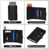 AISIR Wallet, Slim Wallet, Men's Mini Wallet with RFID, Men's