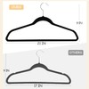Urby Extra Wide Hangers for Plus Size Clothes, Ganchos para