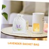 ABOOFAN 1Piece Lavender Sachet Bags Empty Drawstring Pouches for Aromatic