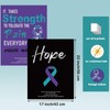 Sayglossy 9 Pack Suicide Awareness Posters - 17x22 Inch, Mental