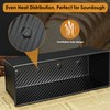 Spmarkt 2-Pack Black 13inch Pullman Loaf Pan with Lid, Premium