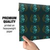 GRAPHICS & MORE Blue Seahorse with Kelp Gift Wrap Wrapping