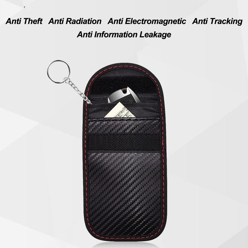 3pcs Key Fob Signal Blocker Case Signal Blocking Anti Theft