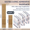 Geiserailie 360 Pcs Extra Long Flexible Fabric Bandages 4.72 x