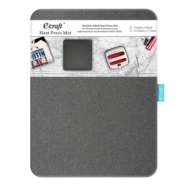 Heat Press Mat for Cricut Easypress: Ecraft 13" x 17"