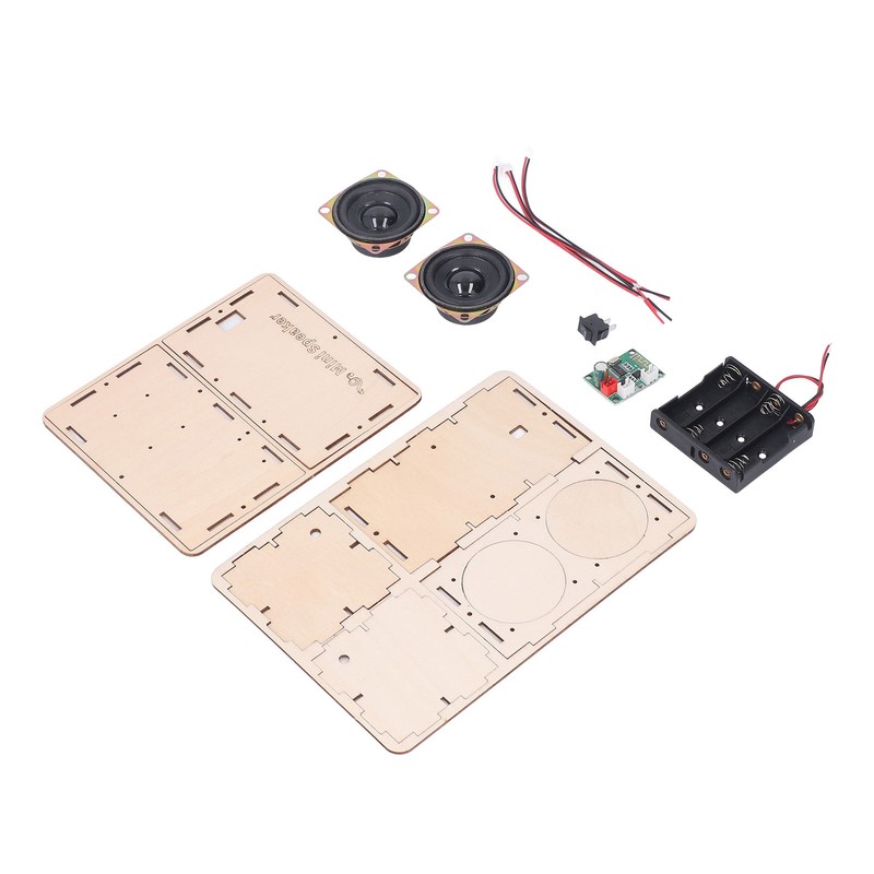 DIY Bluetooth Speaker Kit Stereo Surround Non Toxic Composite Wood