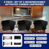 6 Pack W11282981 Microwave Charcoal Filters Replacement Compatible with Kitchen