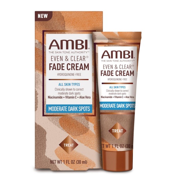 Ambi Even & Clear Fade Cream, Hydroquinone-f