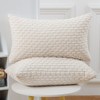 Madizz Pack of 2 Boho Corduroy Cushion Covers 16x24 inch,