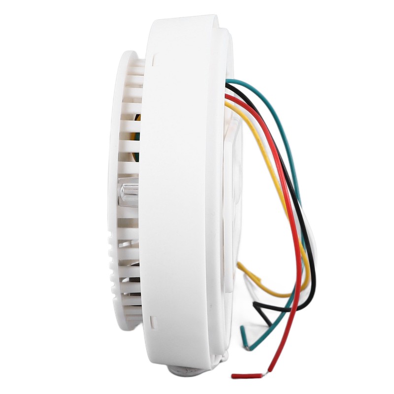 Natural Gas Detector Responsive Plastic Reliable Combustible Gas Leak Alarm
