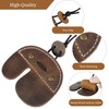 Toprank Leather Archery Finger Tabs - Handmade Finger Guard for