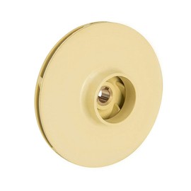 Water Pump Impeller PPO Plastic Household Self-Priming Centrifugal Pressurized Water Stainless Steel Pump Mechanical Repair Part (130X10MM)