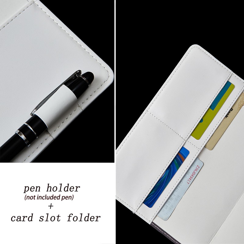 NectaRoy PU Leather Combination Lock Diary Writing Notebook Planner Organiser,