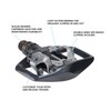 SHIMANO PD-ED500 Road Touring Light Action Pedal