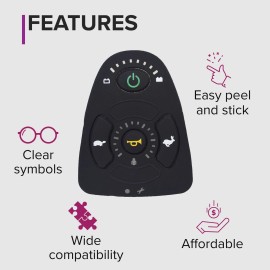 MSP Keypad for 4-Key Dynamic Shark DK-REMD01 and DK-REMD02 (MK5 SPJ+) Joysticks