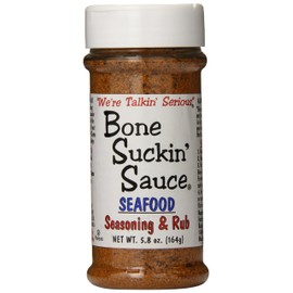 Bone Suckin' Seasoning and Rub, Seafood, 5.8 Ounce