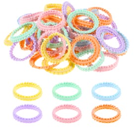 150pcs Baby Girl Hair Ties Small Elastic Hair Bands, Multi-Color Strong Colorful Hair Ties No Damage for Toddlers, Girls and Women
