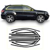 Side Window Trim Chrome Delete Blackout Overlay Kit Pre-Cut Vinyl
