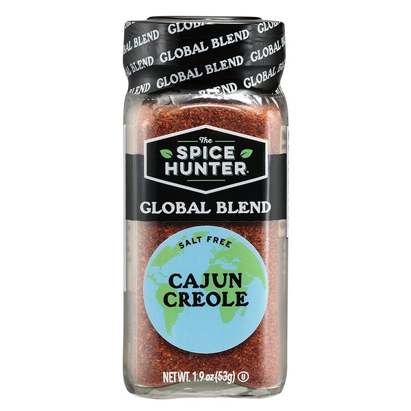 The Spice Hunter Cajun Creole Seasoning Blend, 1.9-Ounce Jar