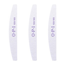 KDSSYFT Nail File, Set of 3, 3.5 G/6.8 oz (100 G/180 g), Nail Polishing, Cuticle, Double Sided Type, Nail File Off, Nail Buffer, Self Nail, Nail Supplies (Half Moon Shape)