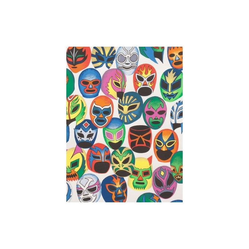 Máscaras de Peleá Lucha Libre Alexander Henry Fabric - by