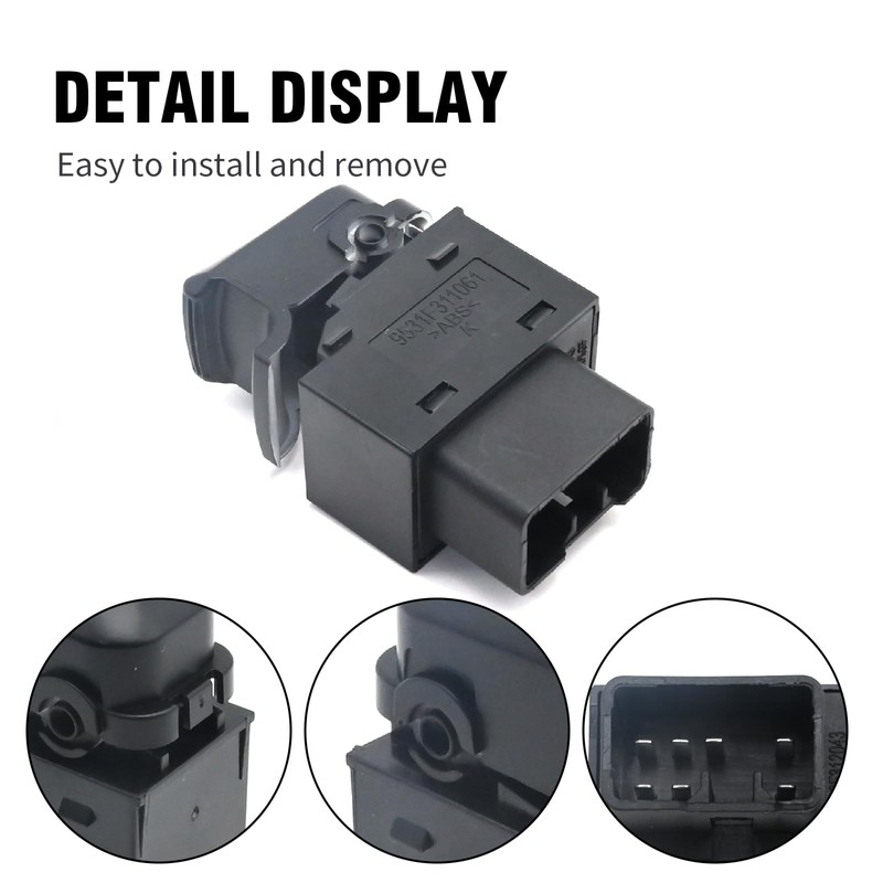 UOIENRT 2 Pcs 935812S000 93581-2S000 Rear Door Master Power Window