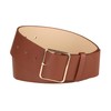 Allegra K PU Leather Belts for Women Metal Pin Buckle