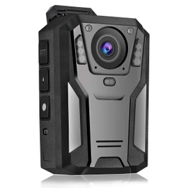 Aolbea P100 2K Police Body Camera 64GB Body Cam 12 Hours Continuous Recording USB-C Infrared Night Vision Waterproof Shockproof Lightweight Data-encrypt for Law Enforcement Record